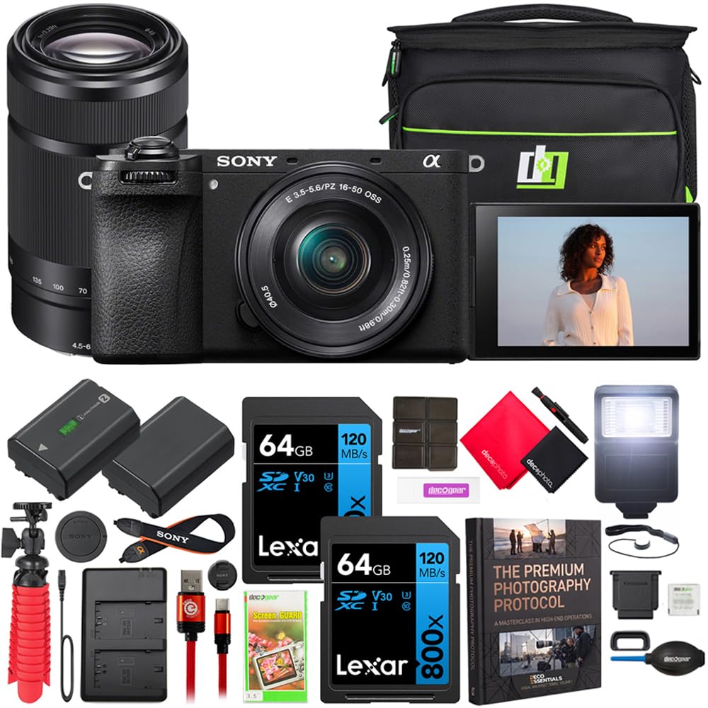 Amazon.com : Sony a6700 Alpha APS-C 4K Mirrorless Camera w/ 2 Lens Amazon.com : Sony a6700 Alpha APS-C 4K Mirrorless Camera w/ 2 Lens
